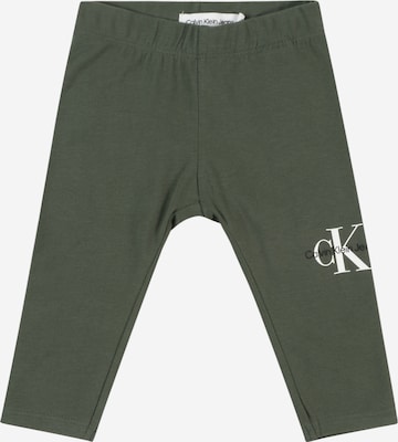 Calvin Klein Jeans Leggingsit värissä vihreä: edessä