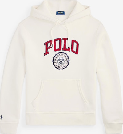 Polo Ralph Lauren Sweater majica 'SEASONAL FLEECE' veličine S u mornarsko plava / jarko crvena / bijela, Pregled proizvoda