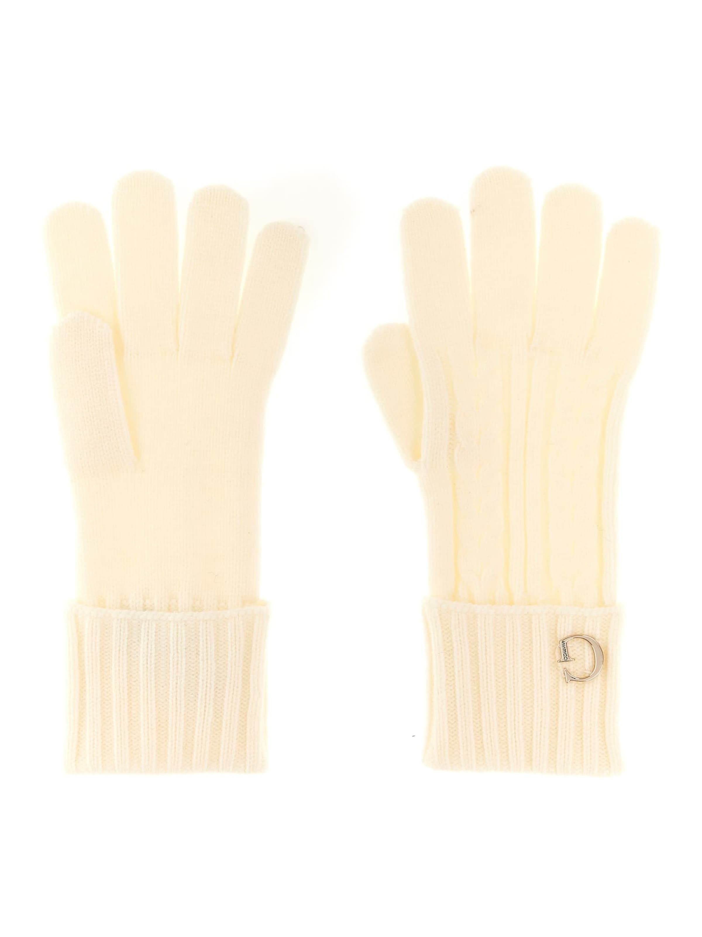 GUESS Prstové rukavice 'KNITTED GLOVES' - biela ako vlna, Produkt