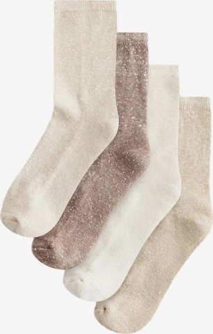 Next Zokni - bézs: elől