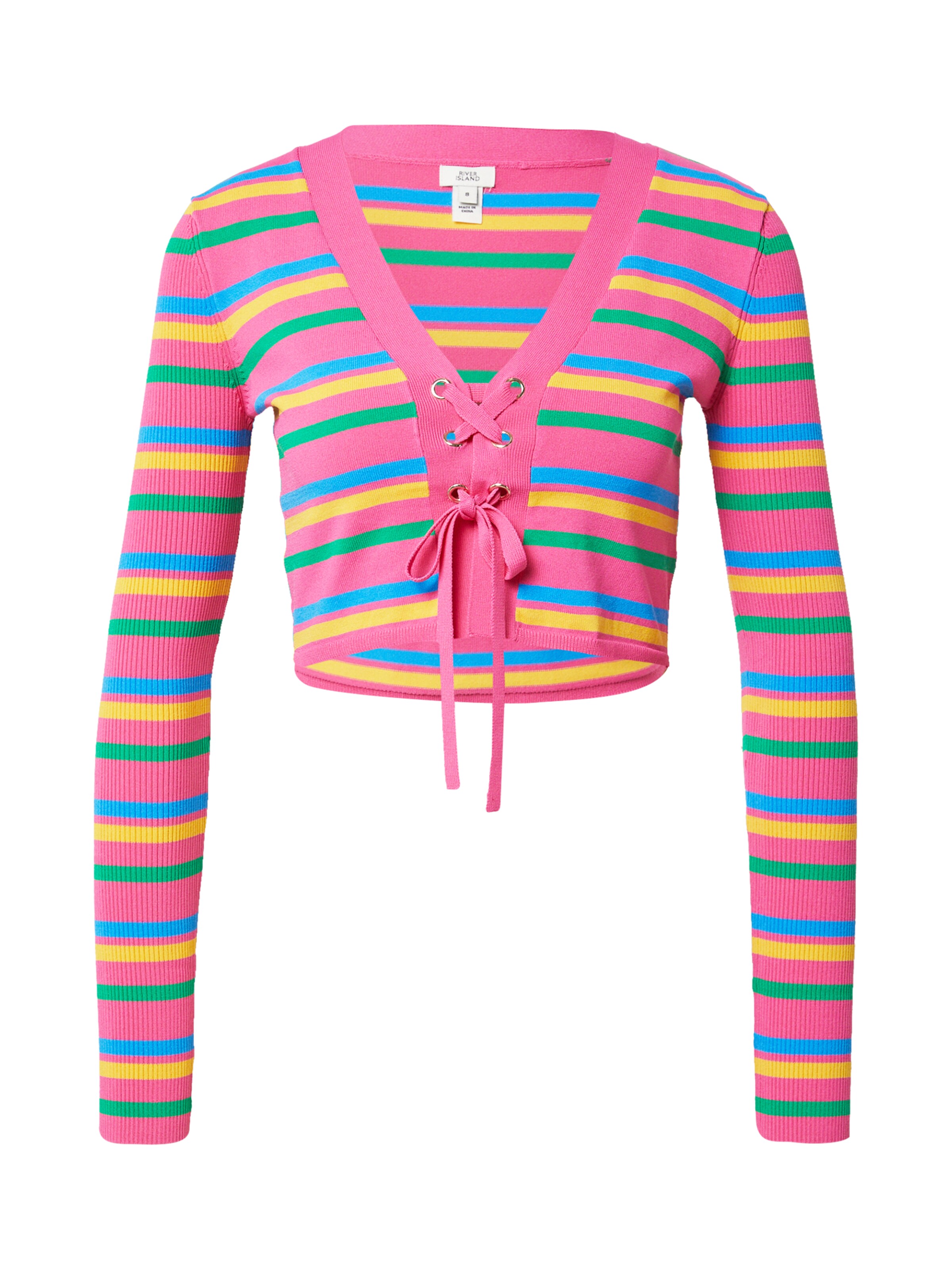 River Island Пуловер в розово: отпред