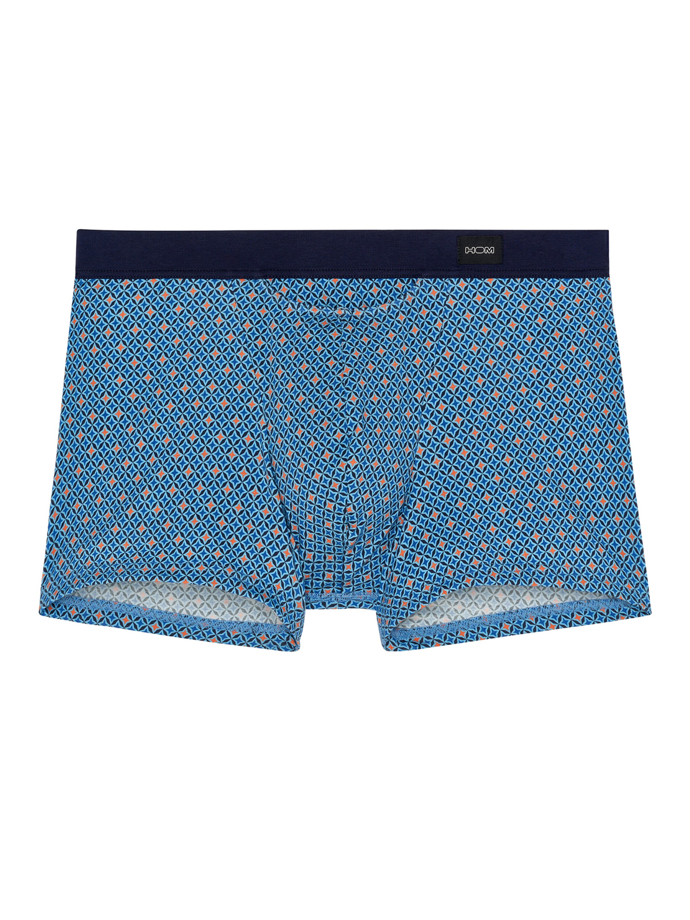 HOM Boxershorts ' Stars Comfort HO1 ' in Blauw: voorkant