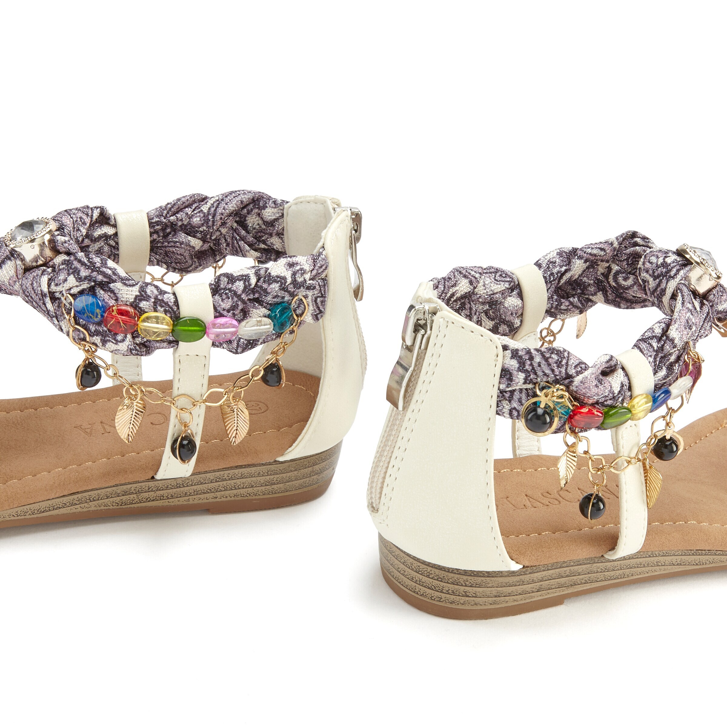 LASCANASandale s remenčićima - bež boja