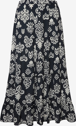 Ulla Popken Skirt in Blue: front