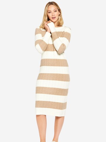 LolaLiza Knit dress in Beige