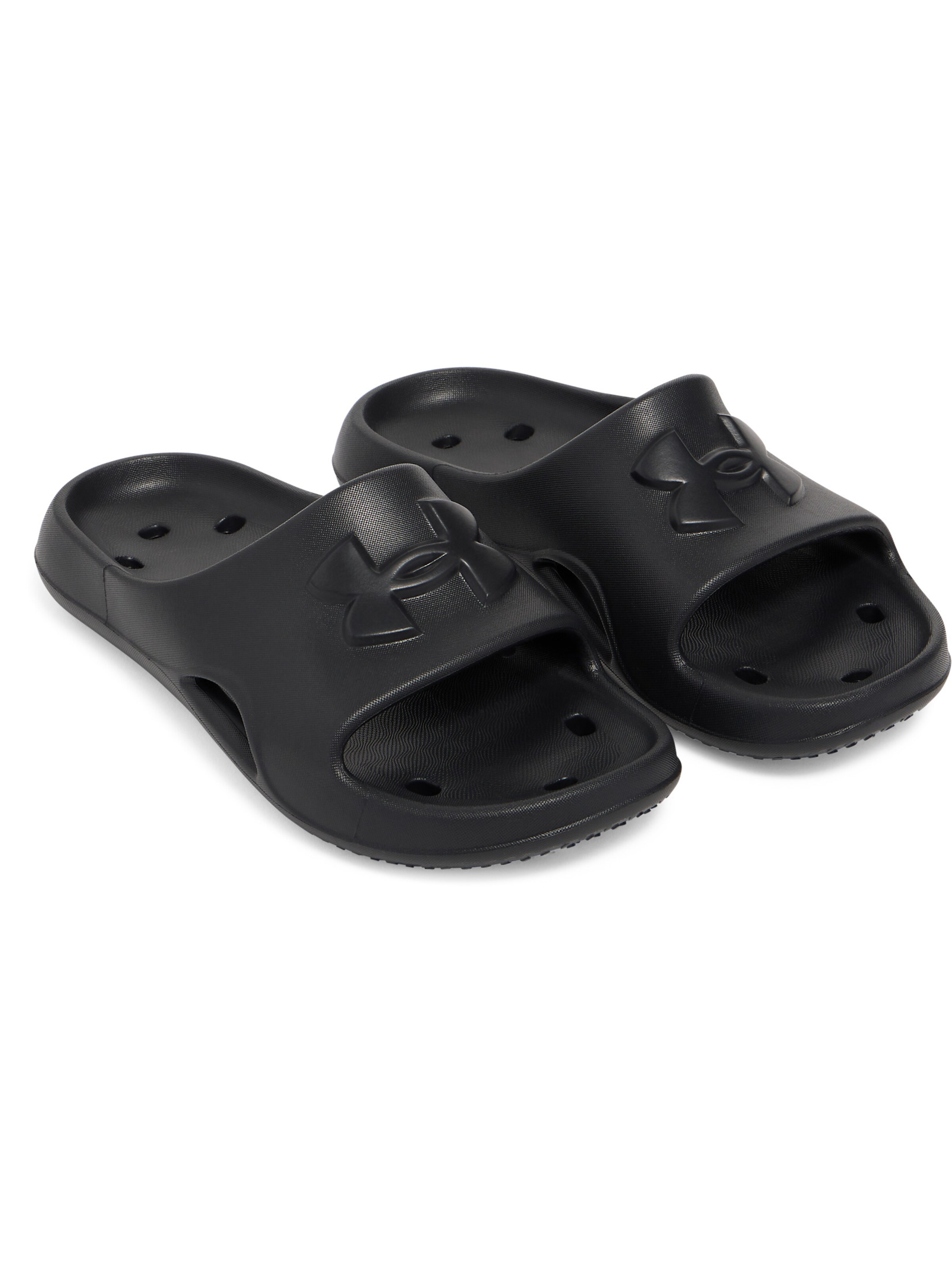 UNDER ARMOUR Strand-/badschoen 'Locker V' in Zwart