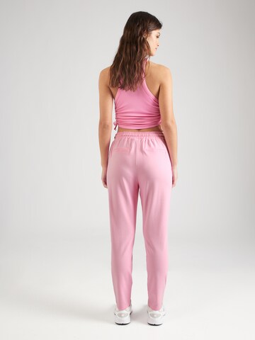 Tapered Pantaloni con pieghe di Fransa in rosa