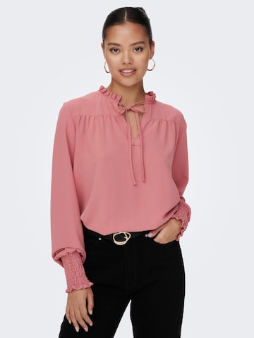 ONLY Blouse 'METTE EVA' in Pink