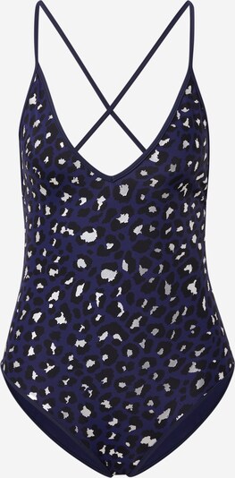Costum de baie întreg 'WEDGE' Zadig & Voltaire pe albastru închis / negru / alb, Vizualizare produs