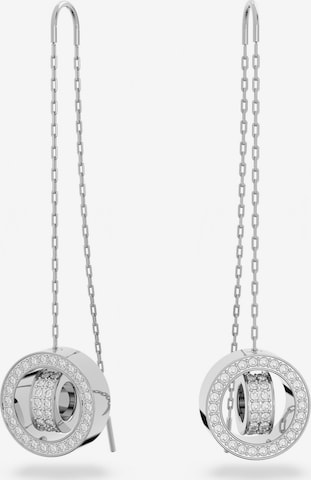 Swarovski Øredobber i sølv: forside