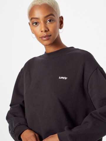 LEVI'S ® Kjole 'Yuna Sweatshirt Dress' i sort