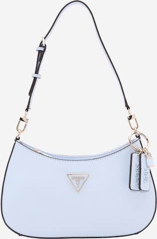 Borsa a spalla 'Noelle' di GUESS in blu: frontale