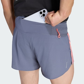 ADIDAS PERFORMANCE - Slimfit Pantalón deportivo 'Adizero' en azul