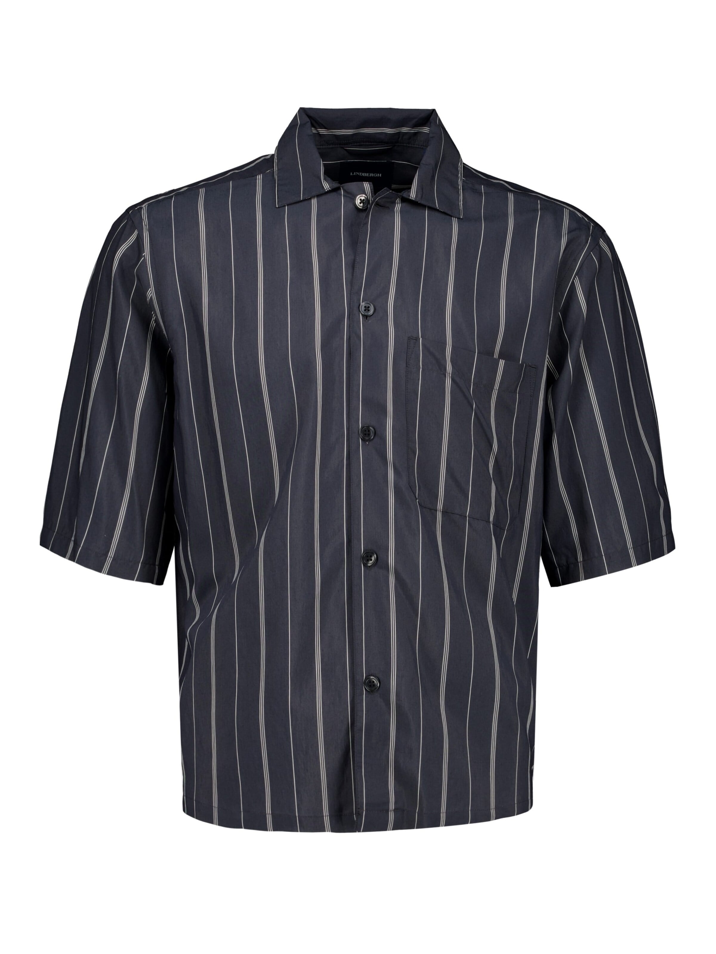 Lindbergh Regular fit Overhemd in Blauw: voorkant