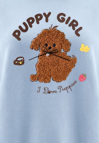 Sweat-shirt MYMO en bleu