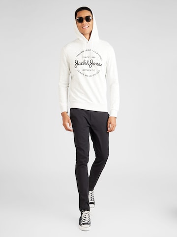 JACK & JONES Sweatshirt 'FOREST' in White