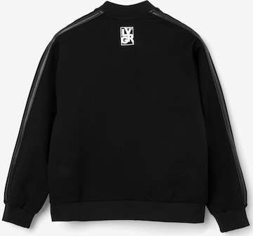 Gulliver Zip-Up Hoodie in Black