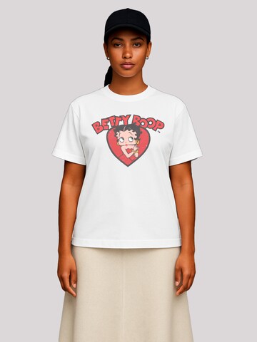 T-shirt F4NT4STIC en blanc : devant