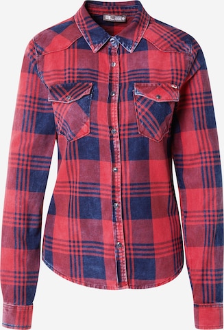 LTB - Blusa 'Lucinda' en rojo: frente