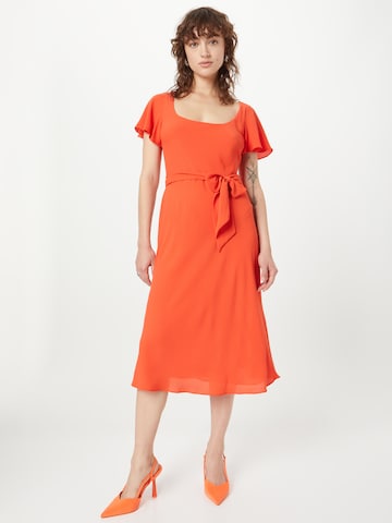 Robe de cocktail 'ZAWATO ' Lauren Ralph Lauren en orange : devant