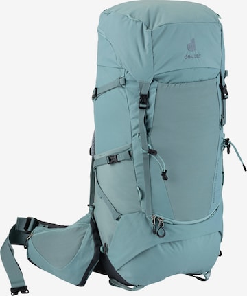 DEUTER Sports Backpack 'Aircontact Core 55+10 SL' in Green: front