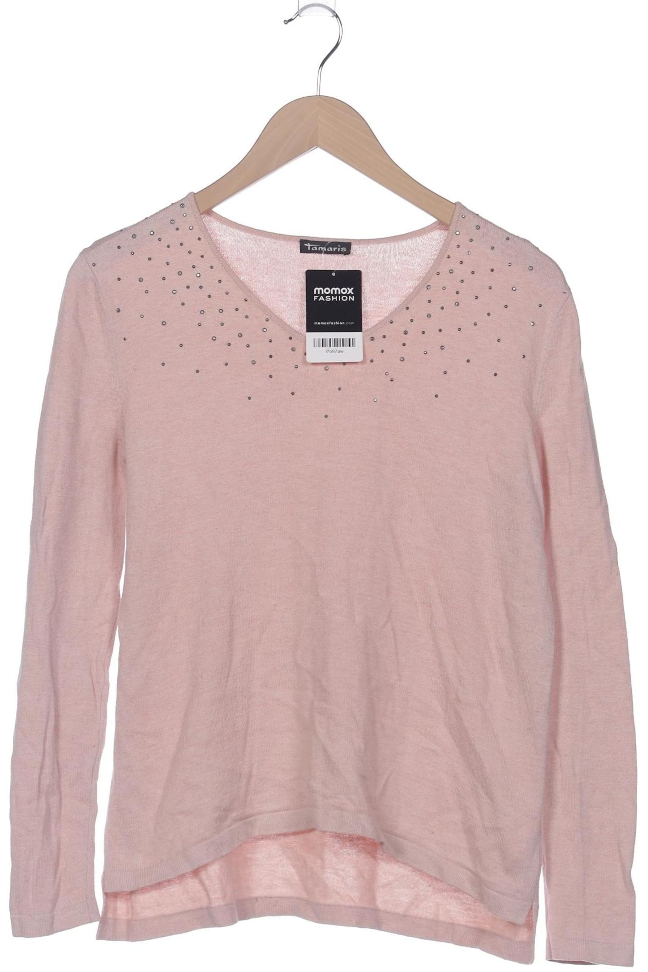 Tamaris Sweater & Cardigan in XS in Pink: front