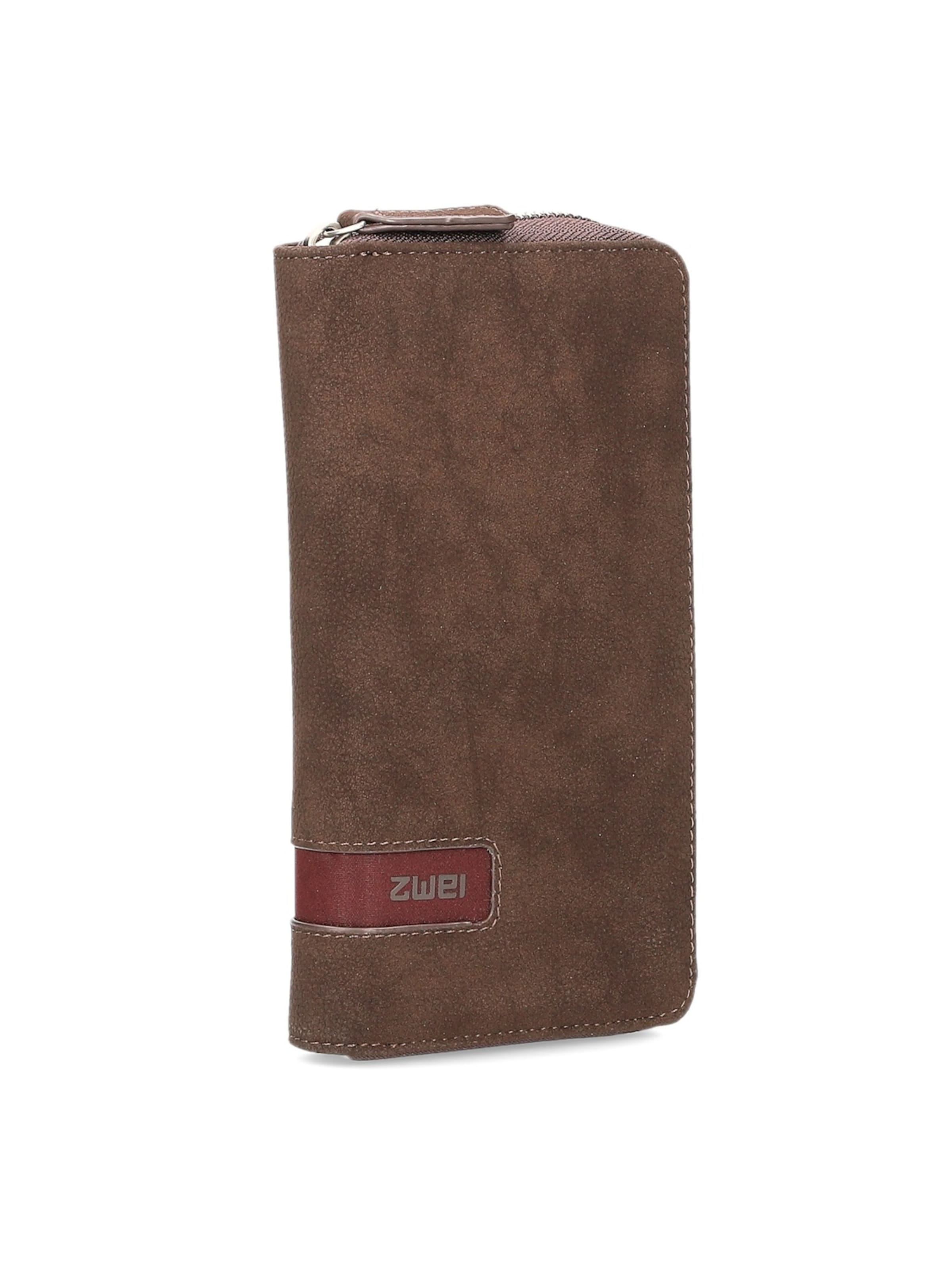 Portamonete 'MADEMOISELLE.M MW2' di ZWEI in marrone: frontale