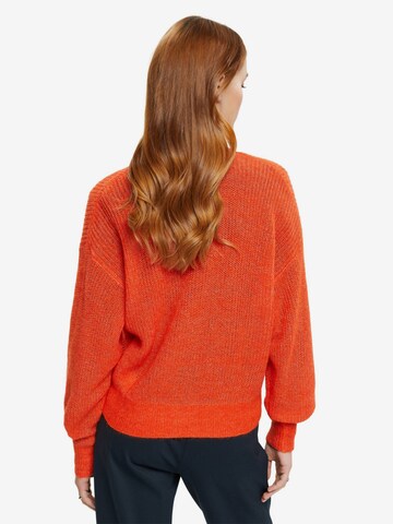 ESPRIT Strickjacke in Orange