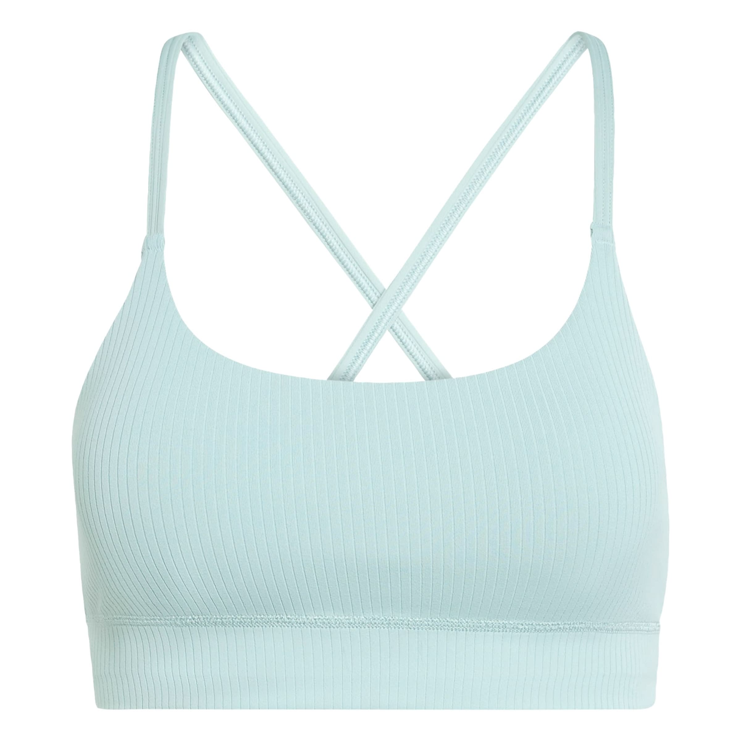Bustier Soutien-gorge de sport 'All me' ADIDAS PERFORMANCE en vert : devant