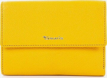 TAMARIS Wallet 'Amanda' in Yellow: front