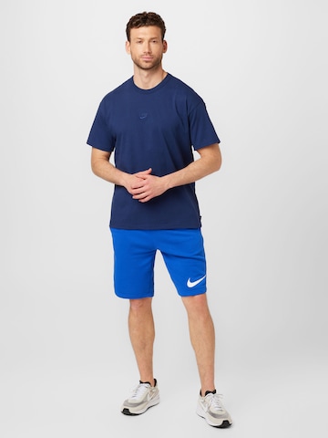 Nike Sportswear T-Shirt 'Premium Essentials' in Blau