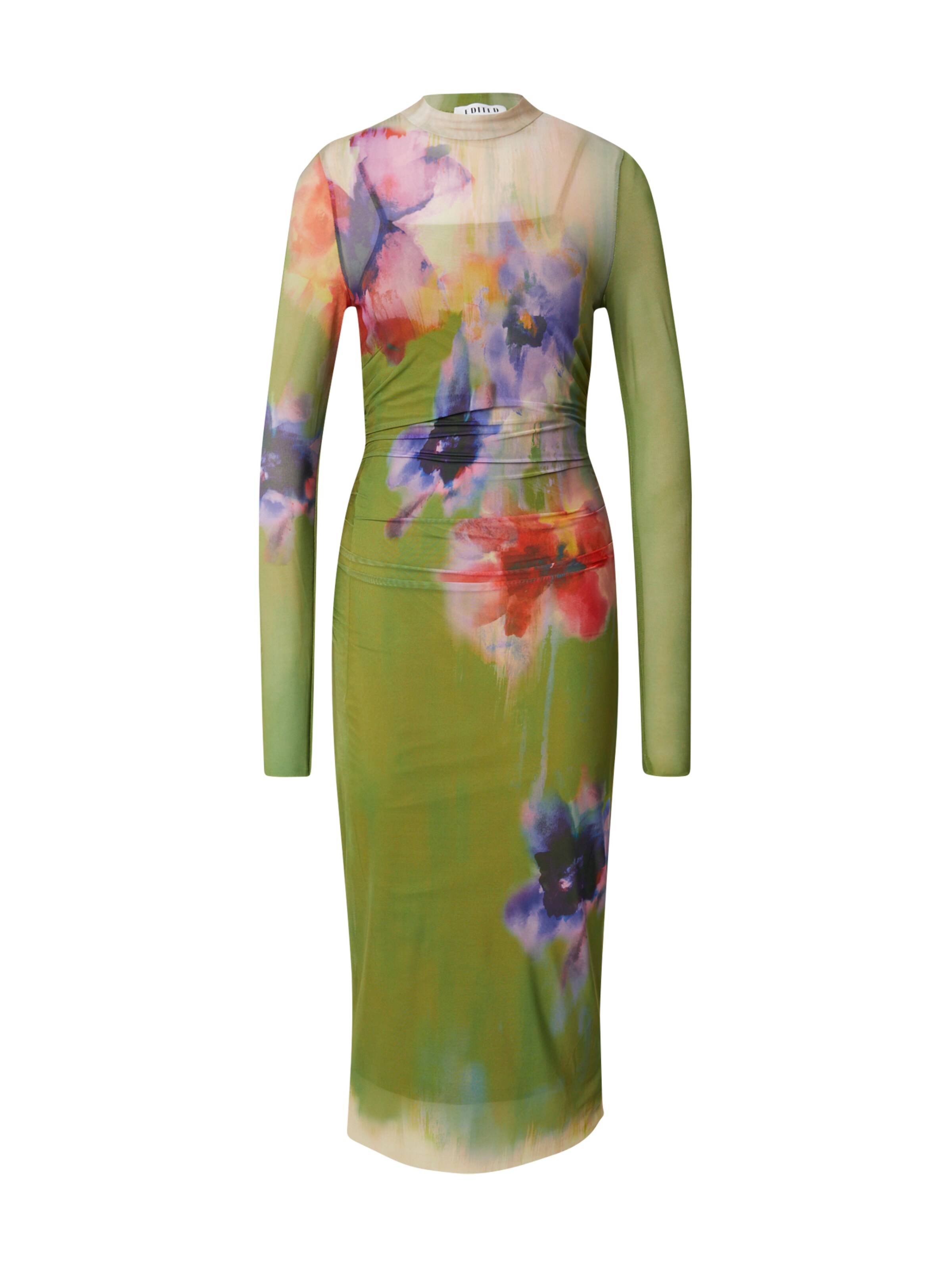 EDITED Šaty 'Nati' - Zelená: predná strana