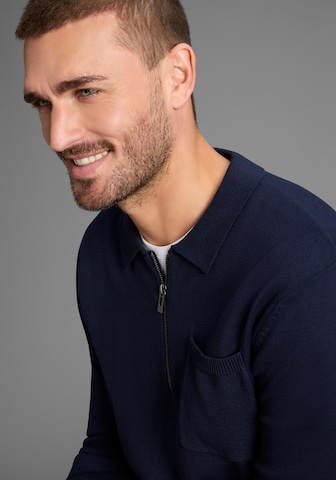 Bruno Banani LM Pullover in Blau