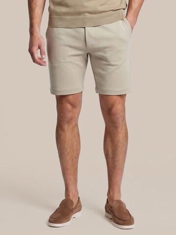 Suitable Slim fit Pants 'Jink' in Beige: front