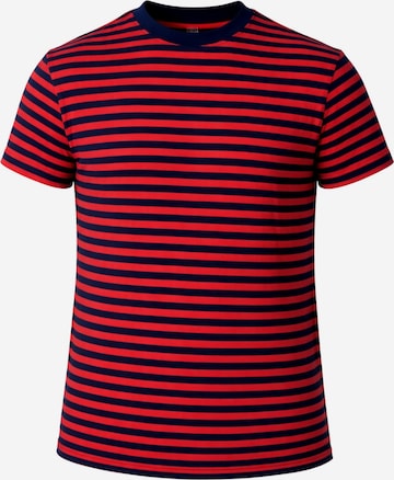 PANTONECLO Shirt 'Pantoneclo Men’s Crew Neck Short Sleeve T-Shirt' in Rood: voorkant