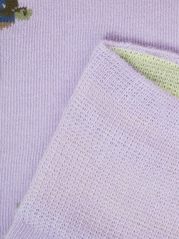 Von Jungfeld Socks 'Signature Icons' in Purple