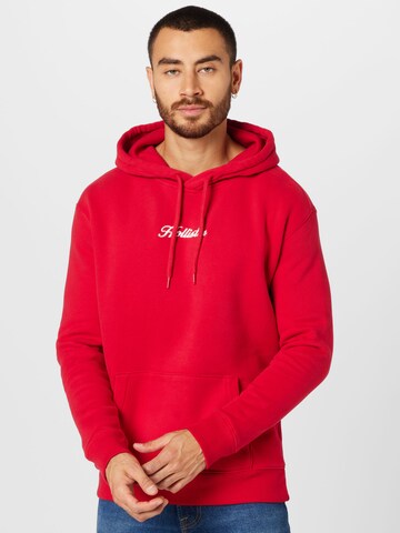 HOLLISTER Sweatshirt in Rood: voorkant