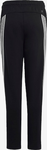 ADIDAS SPORTSWEAR Slim fit Workout Pants 'Future Icons 3-Stripes' in Black