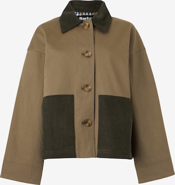 Barbour Välikausitakki 'Cloverdale' värissä vihreä: etupuoli