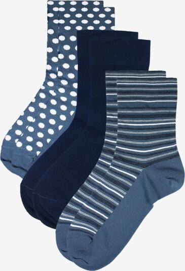 ROGO Socken in blau / mischfarben, Produktansicht