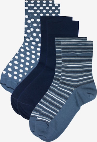 ROGO Socks in Blue: front