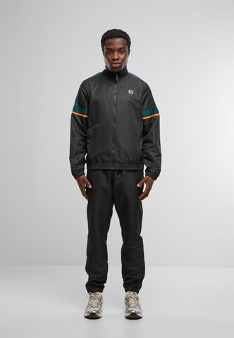 Sergio Tacchini Joggingpak 'Cryo 025' in Zwart: voorkant