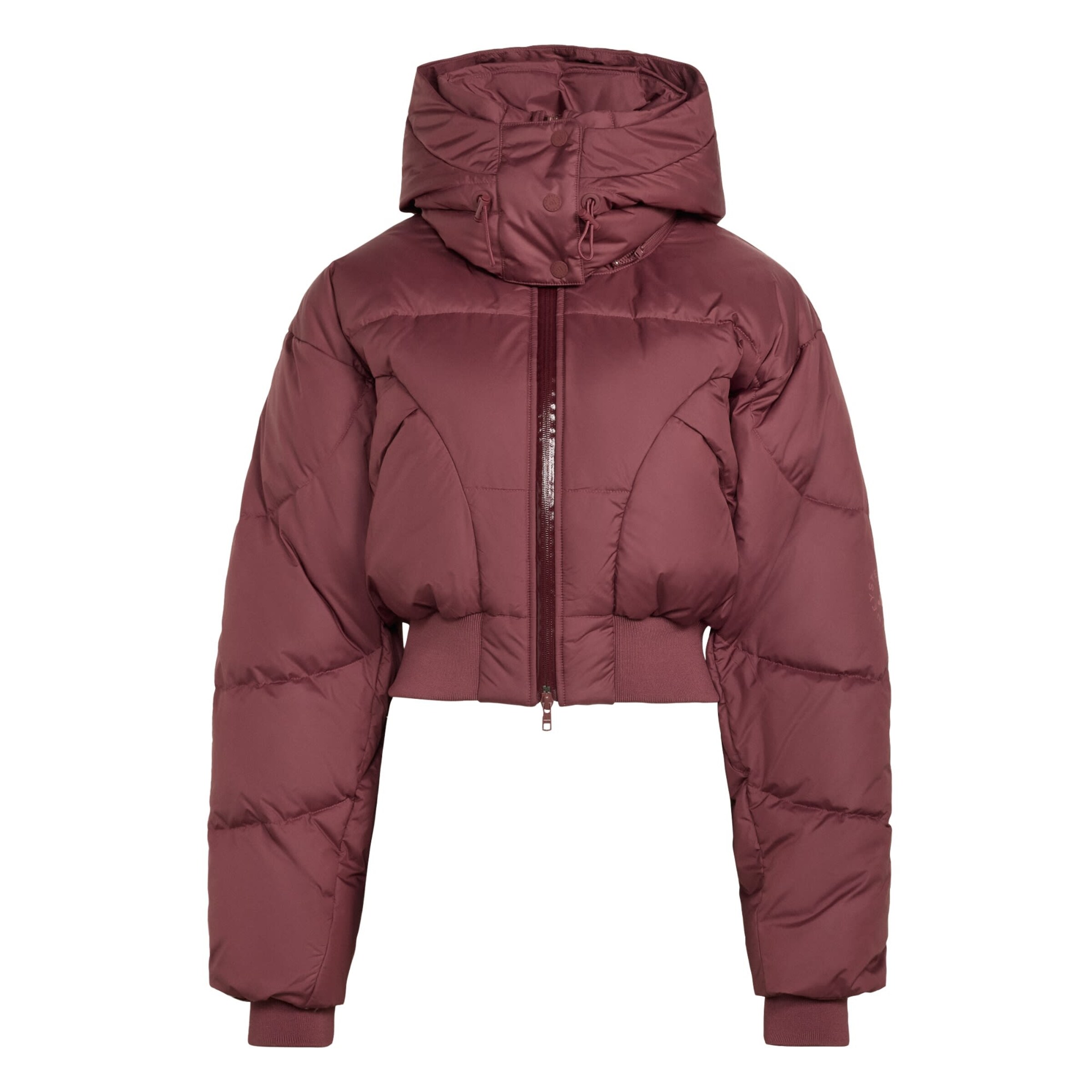 ADIDAS BY STELLA MCCARTNEY Sportovní bunda – červená: přední strana