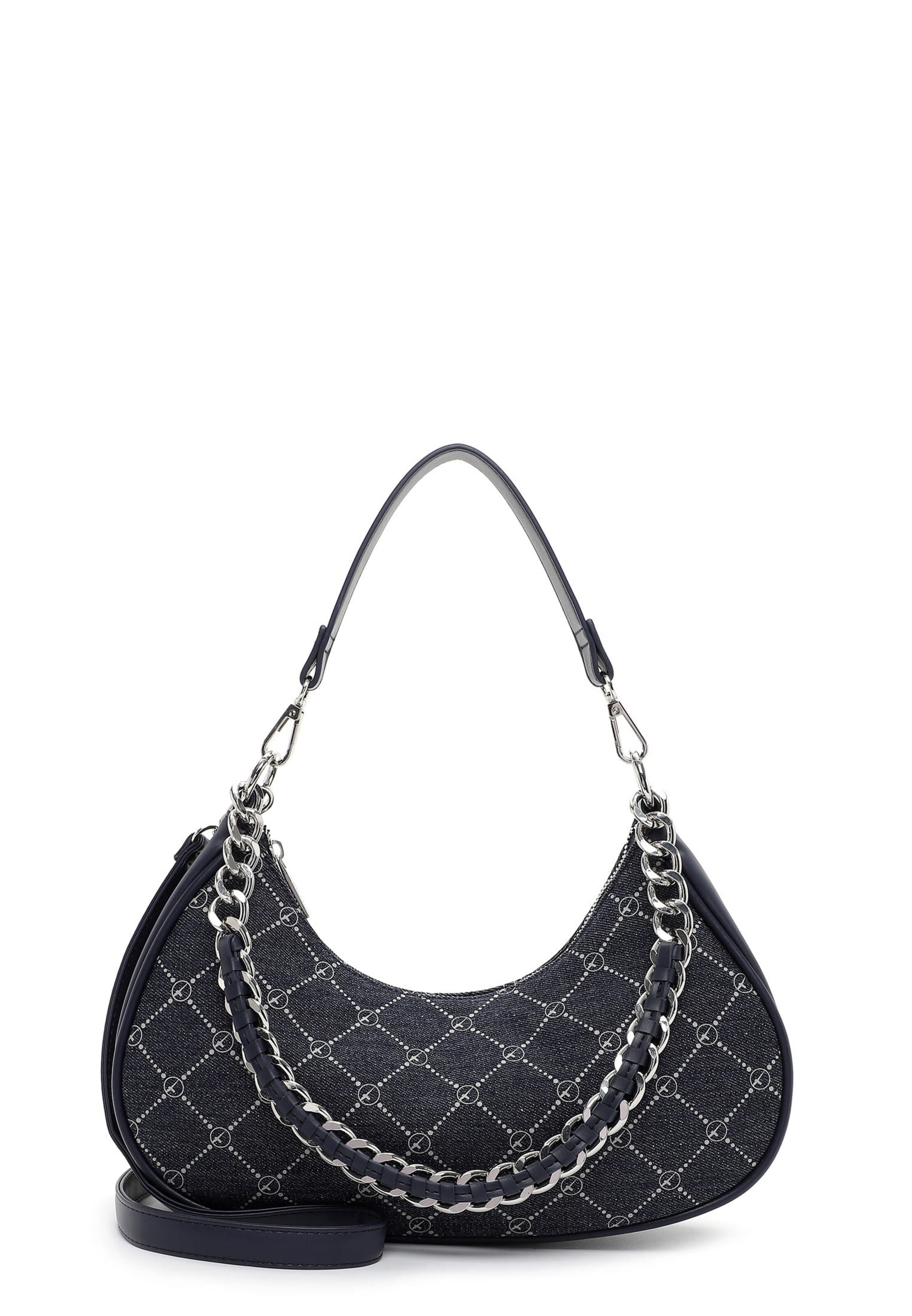 Borsa a spalla 'Anita' di Tamaris in blu: frontale