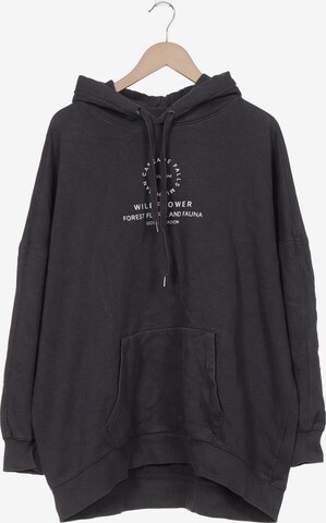 H&M Sweatshirt & Zip-Up Hoodie in L in Grey: front