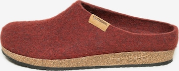 Stegmann Clogs 'RE Filz' in Red: front