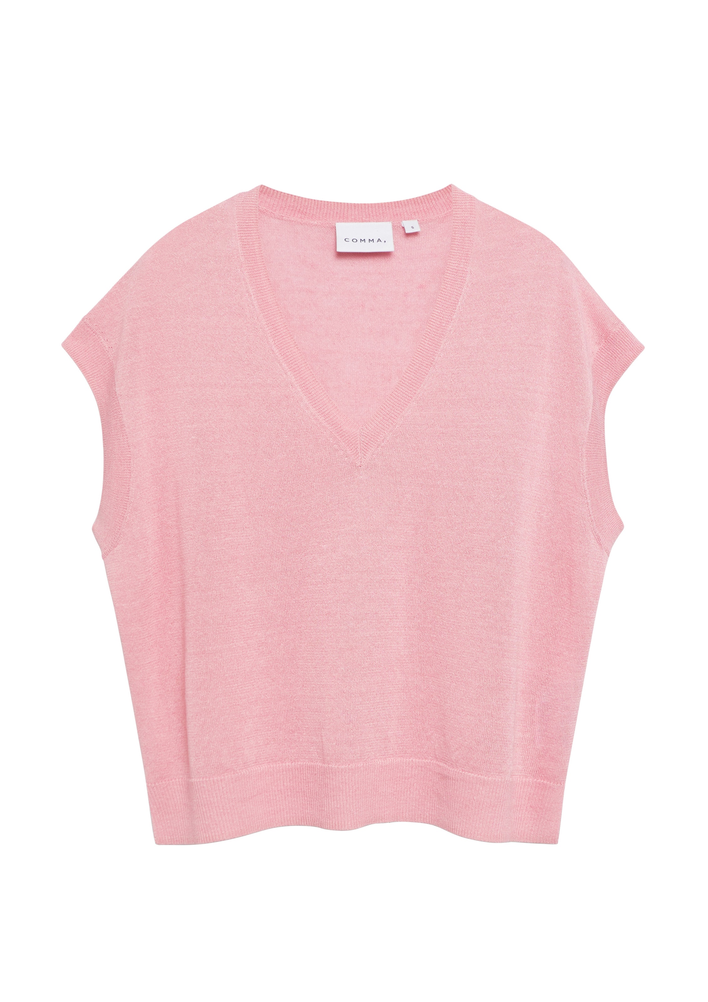COMMA Sweater in Pink: front