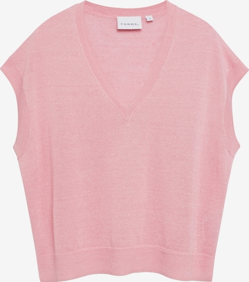 COMMA Sweater in Pink: front