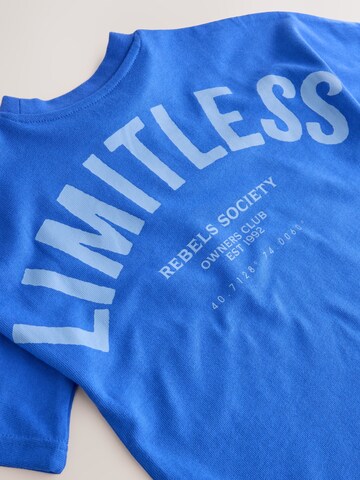 Next - Camiseta en azul