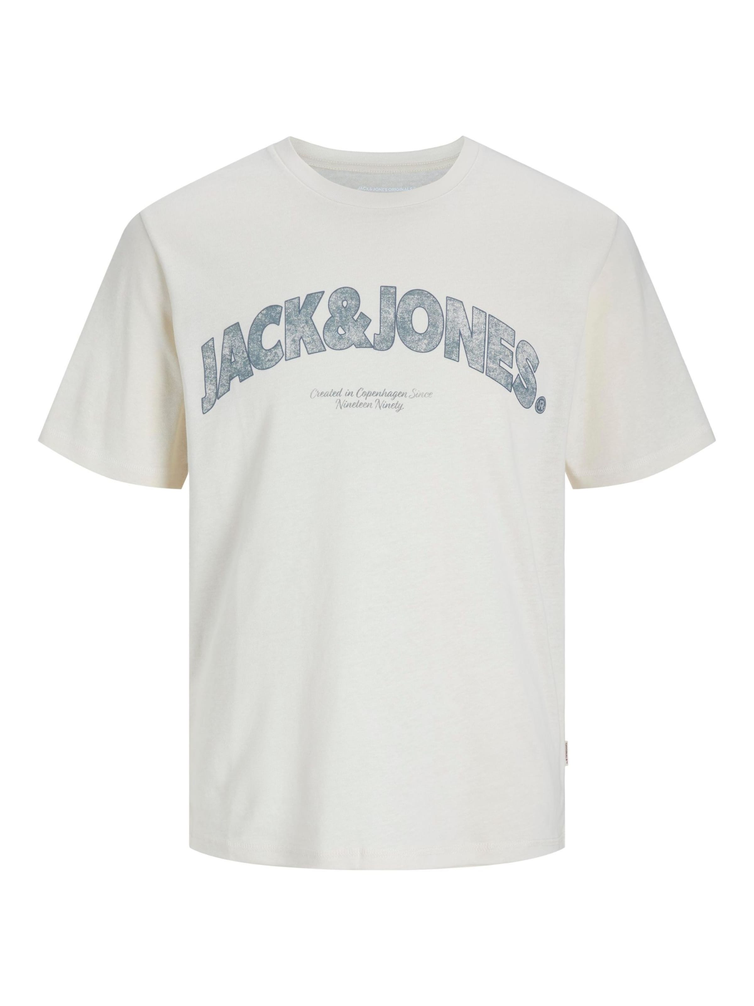 Jack & Jones Plus Bluser & t-shirts i hvid: forside